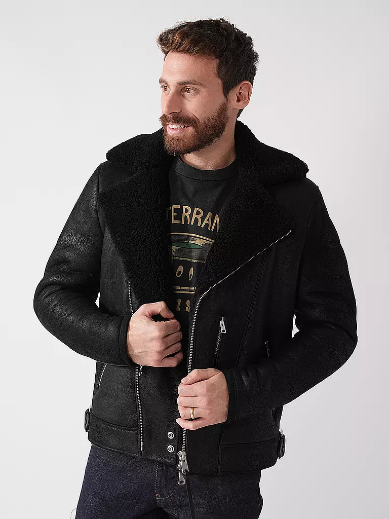 ALLSAINTS | Lederjacke XENA | schwarz