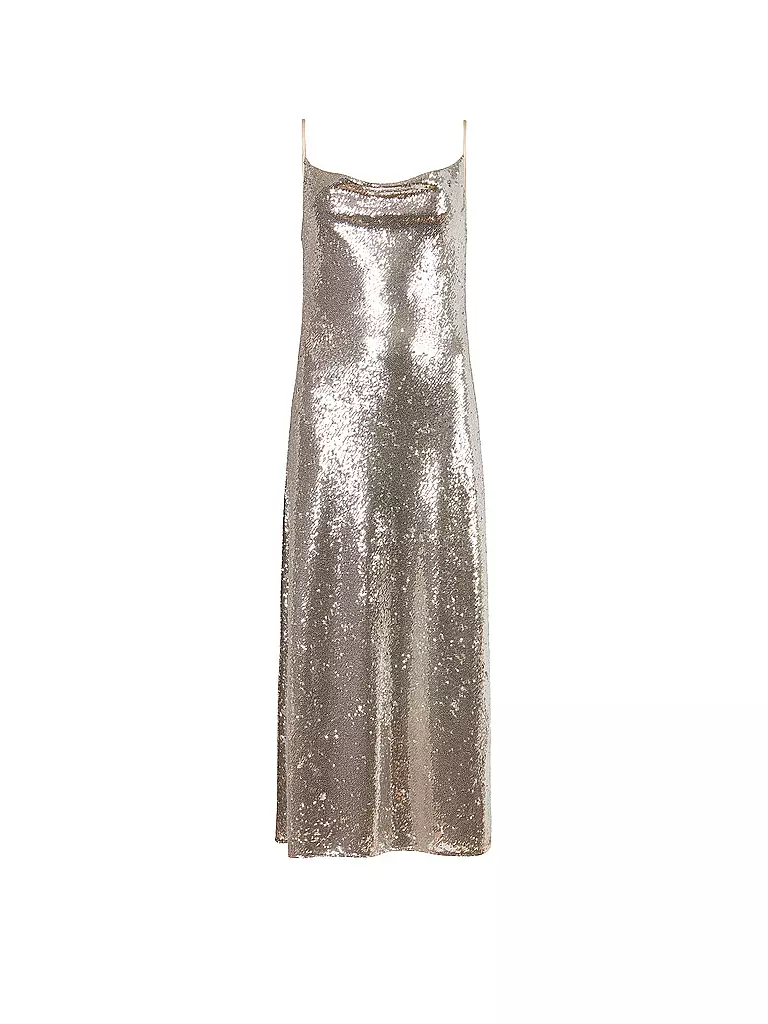 ALLSAINTS | Midikleid HADLEY SEQUIN | gold