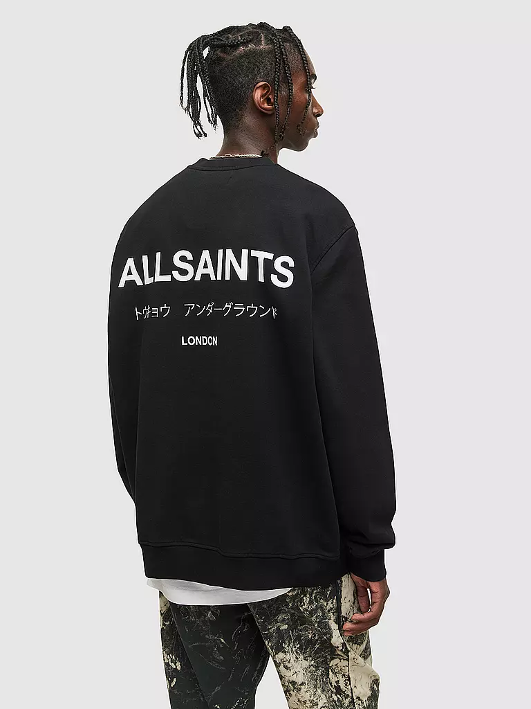 ALLSAINTS | Sweater UNDERGROUND | schwarz