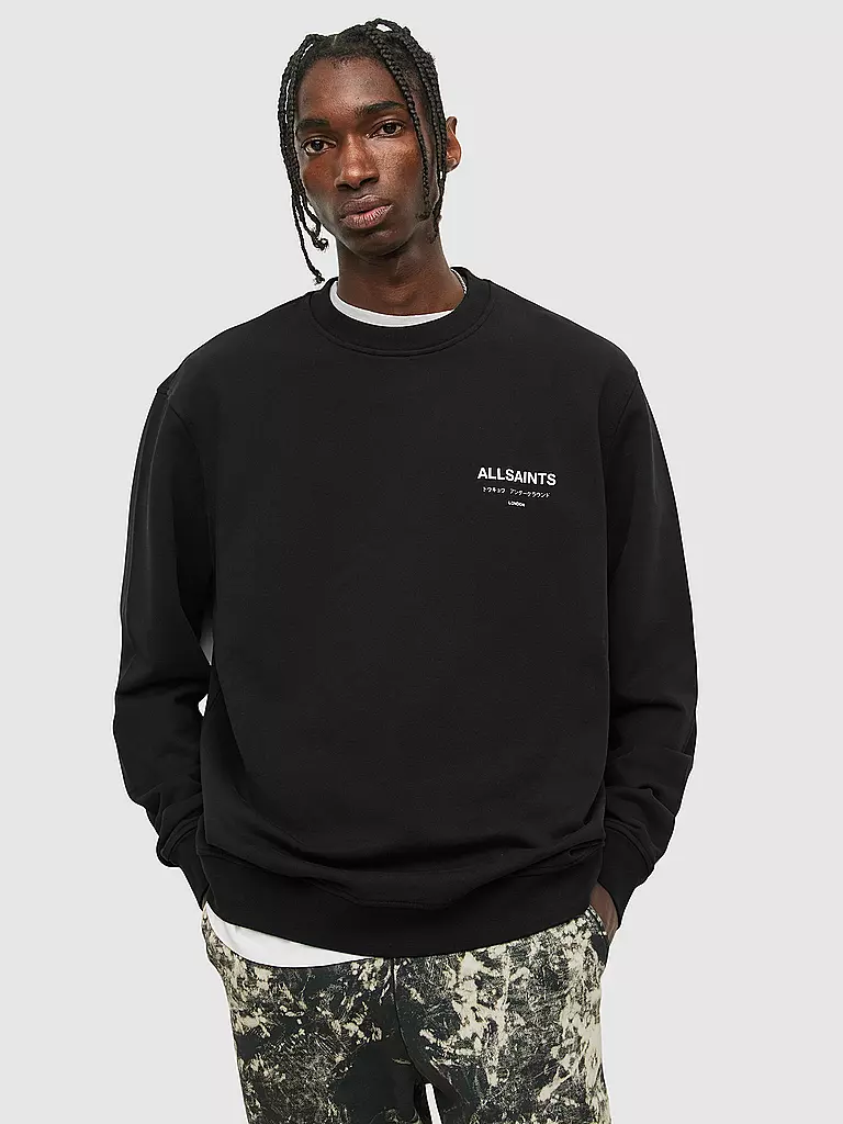 ALLSAINTS | Sweater UNDERGROUND | schwarz