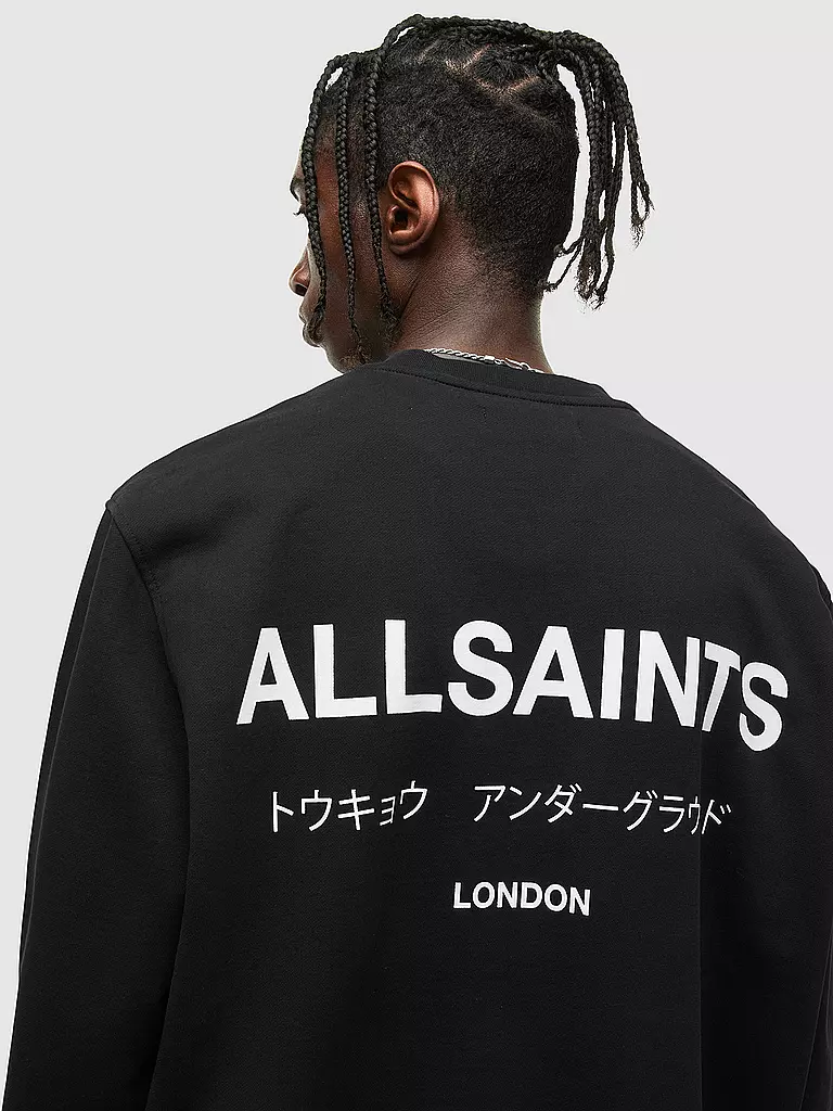 ALLSAINTS | Sweater UNDERGROUND | schwarz