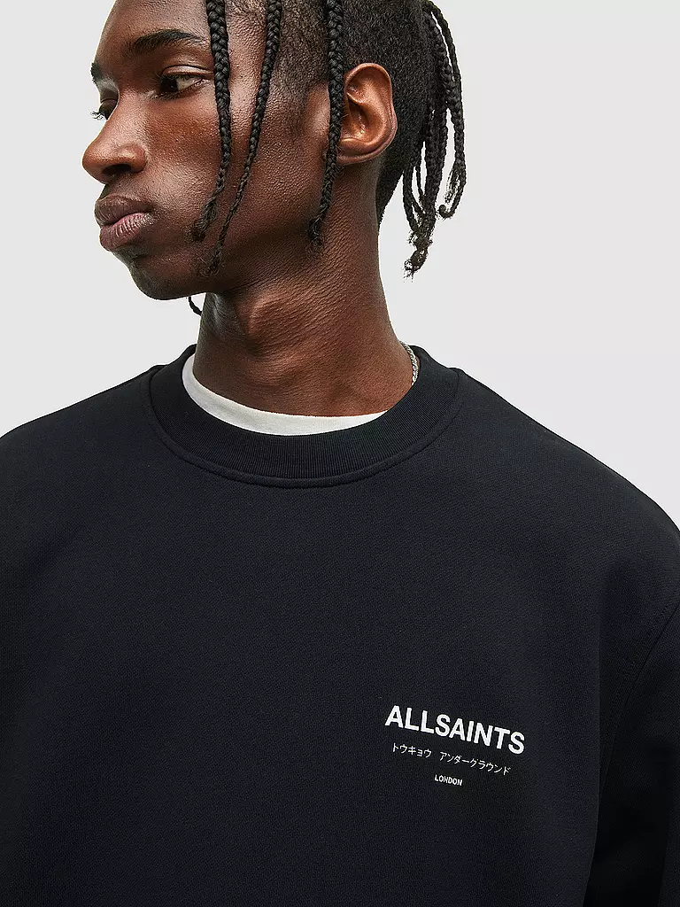 ALLSAINTS | Sweater UNDERGROUND | schwarz