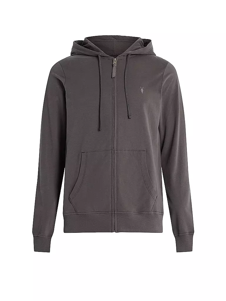 ALLSAINTS | Sweatjacke BRACE | grau