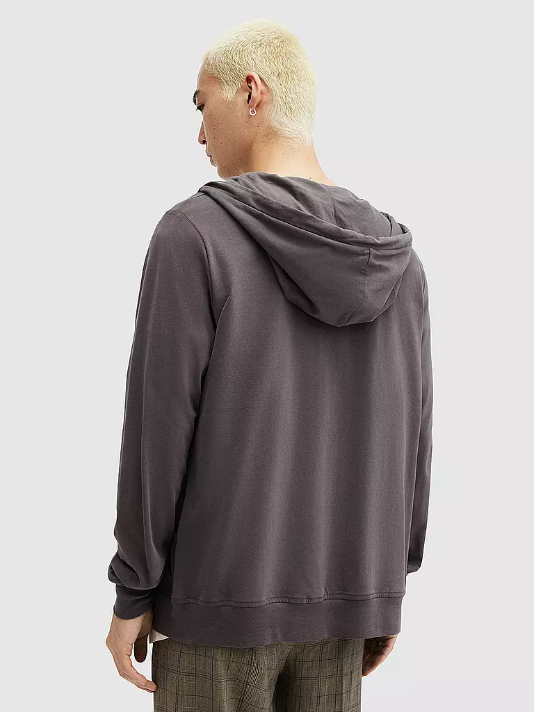 ALLSAINTS | Sweatjacke BRACE | grau