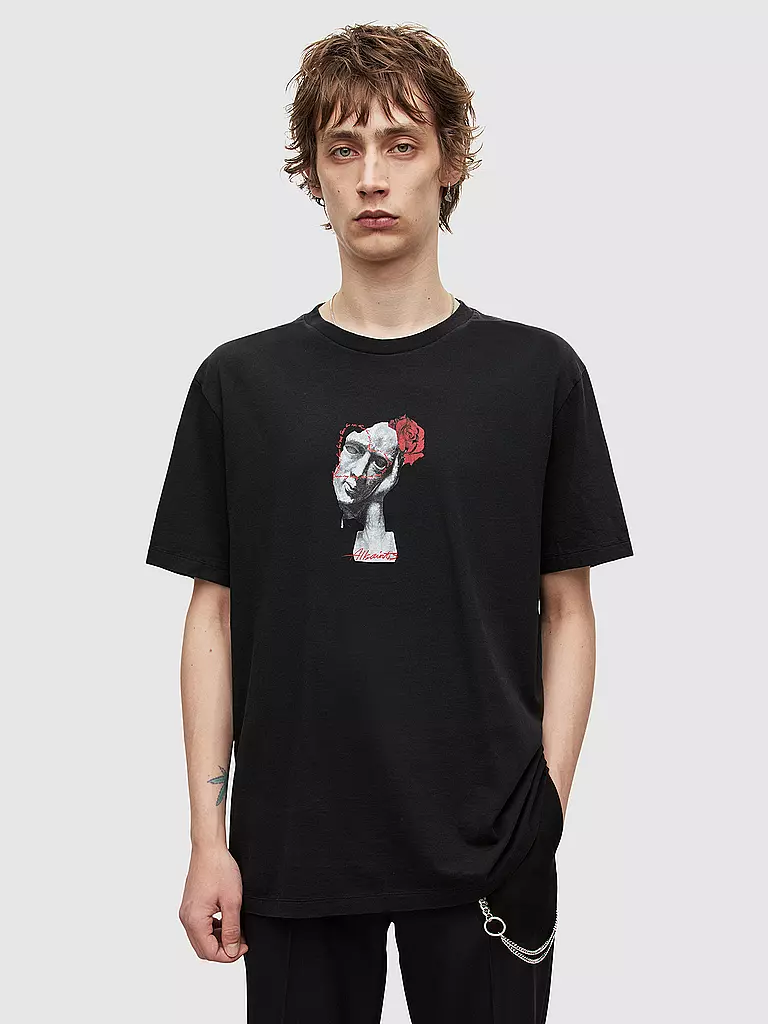 ALLSAINTS | T-Shirt HEWN | schwarz