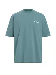 ALLSAINTS | T-Shirt UNDERGROUND | blau