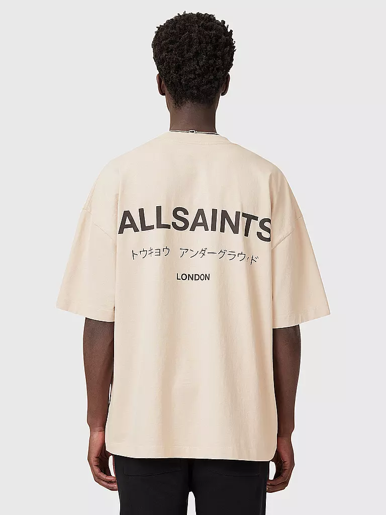 ALLSAINTS | T-Shirt UNDERGROUND | blau