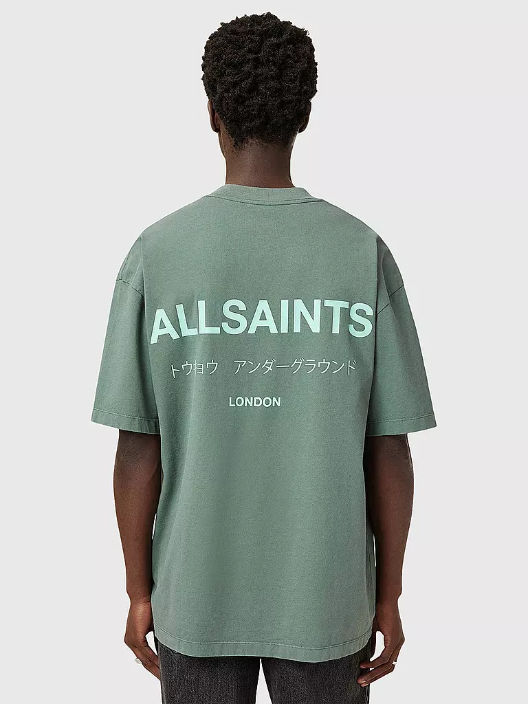 ALLSAINTS | T-Shirt UNDERGROUND | grün