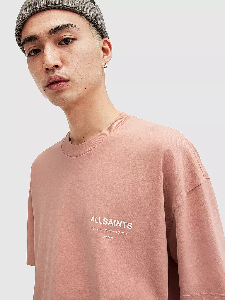 ALLSAINTS | T-Shirt UNDERGROUND | pink
