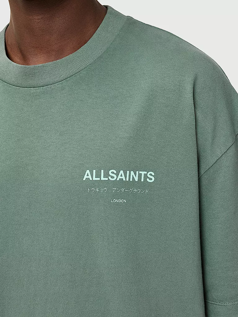 ALLSAINTS | T-Shirt UNDERGROUND | grün