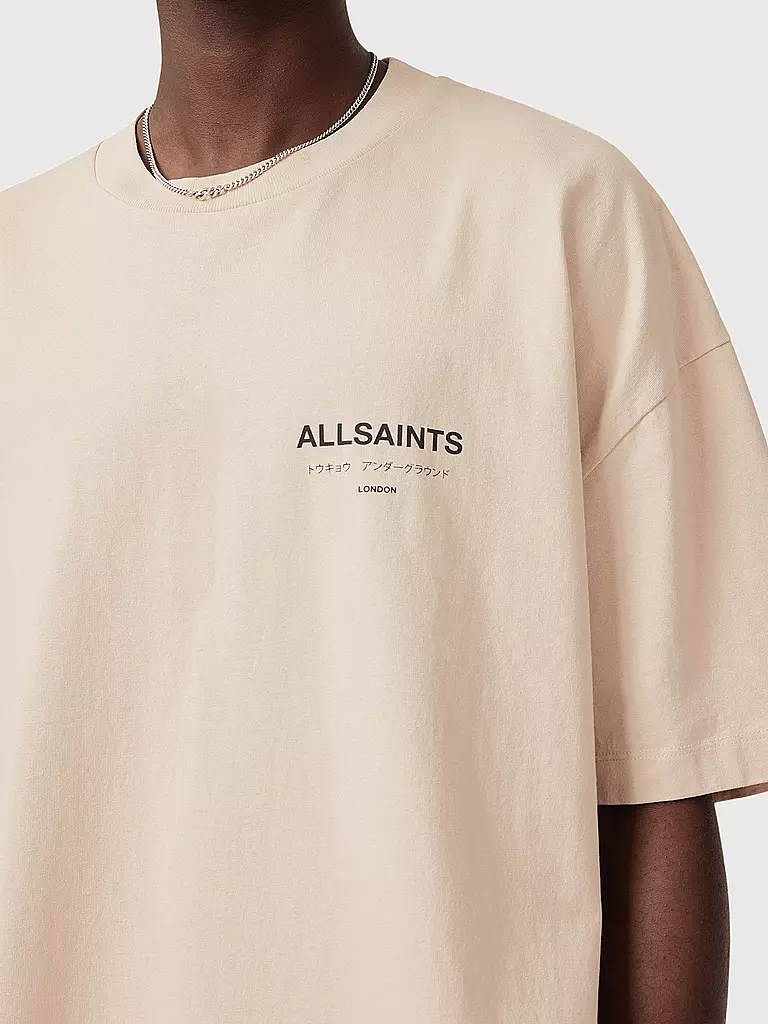 ALLSAINTS | T-Shirt UNDERGROUND | blau