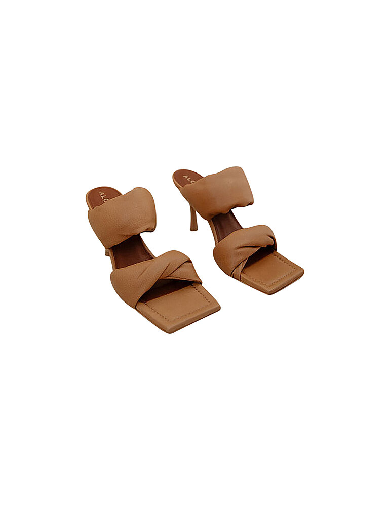 ALOHAS Pantoletten Twist Camel | 38