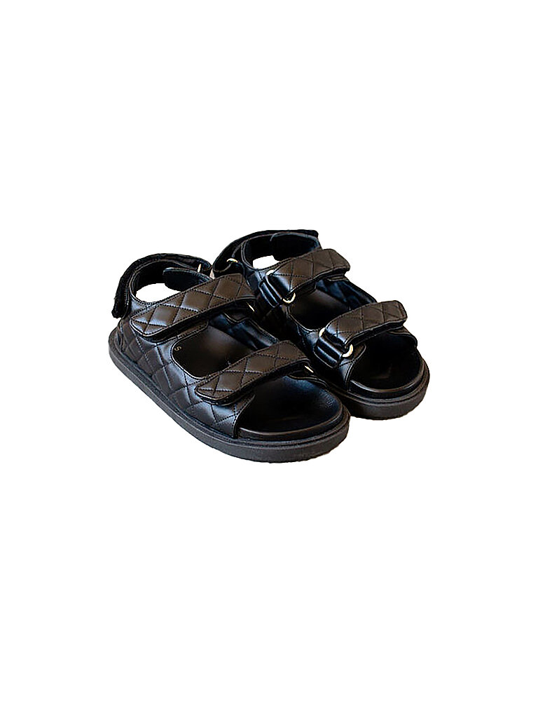 ALOHAS Sandale Hook-Loop schwarz | 42