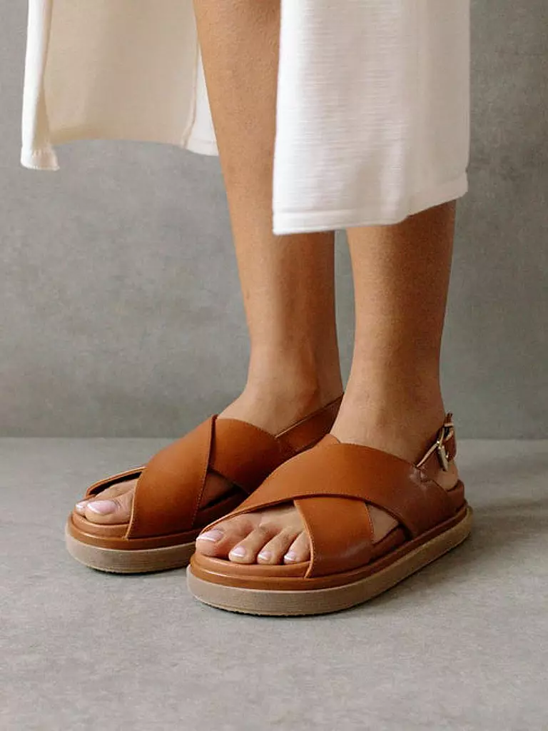 ALOHAS | Sandalen MARSHMALLOW | camel