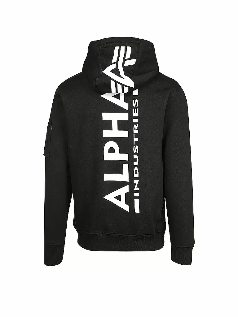 ALPHA INDUSTRIES | Kapuzensweater - Hoodie  | schwarz