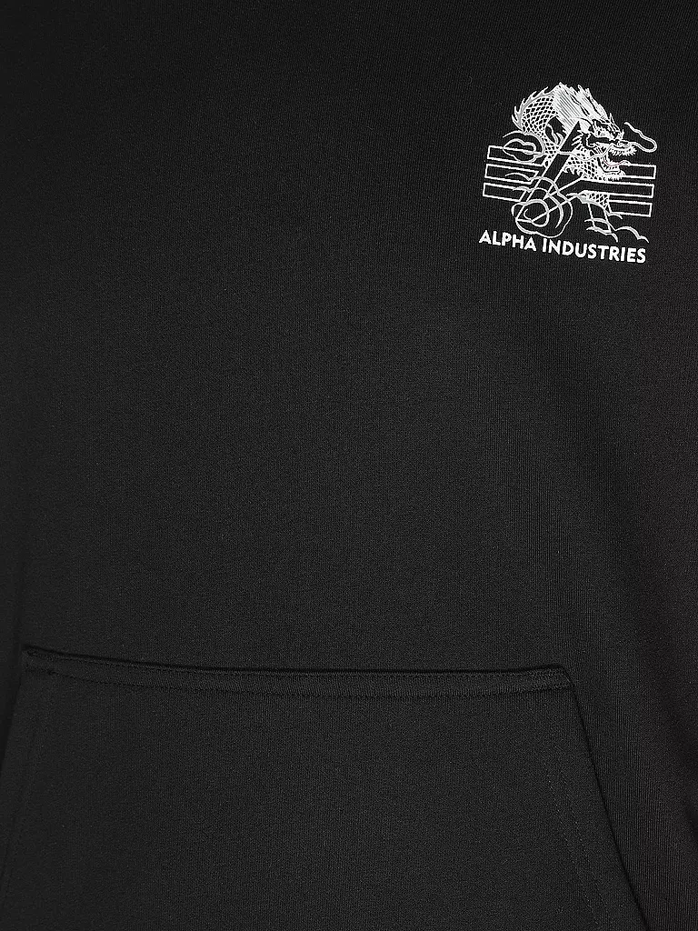 ALPHA INDUSTRIES | Kapuzensweater - Hoodie  | schwarz