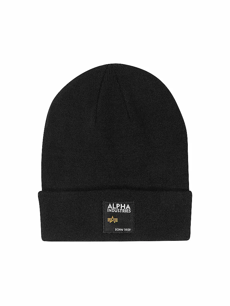 ALPHA INDUSTRIES | Mütze - Beanie | schwarz