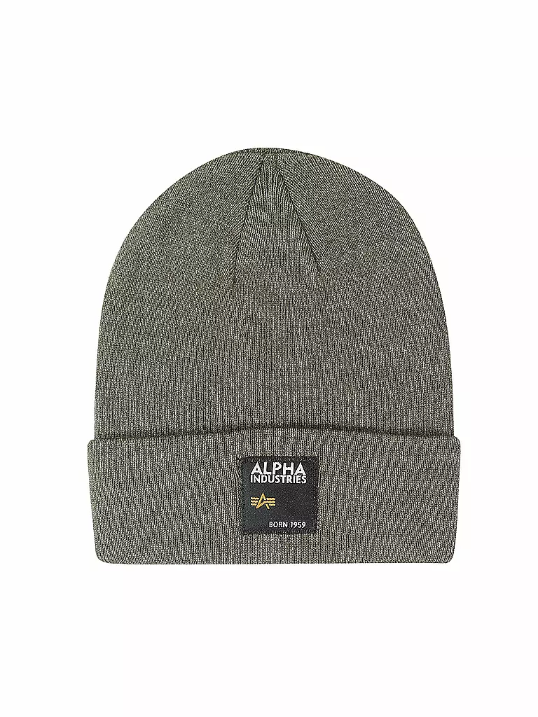 ALPHA INDUSTRIES | Mütze - Beanie | grün