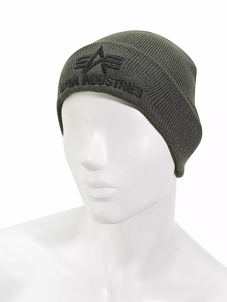 ALPHA INDUSTRIES | Mütze - Beanie | grün