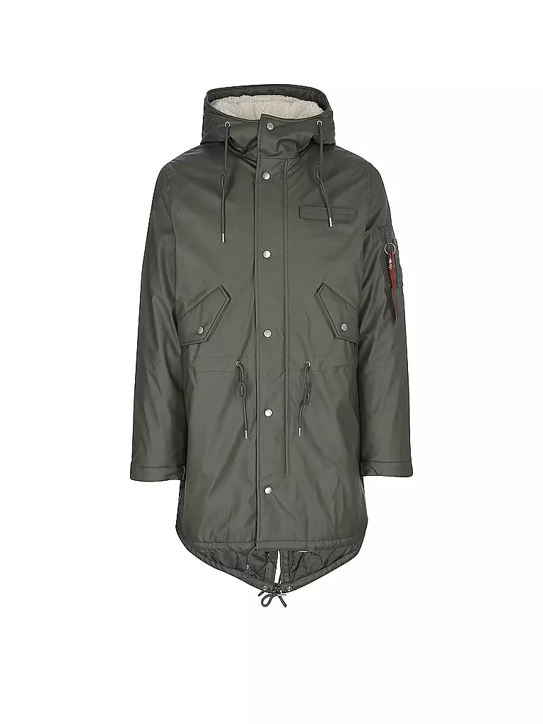 ALPHA INDUSTRIES | Regenmantel - Parka | olive