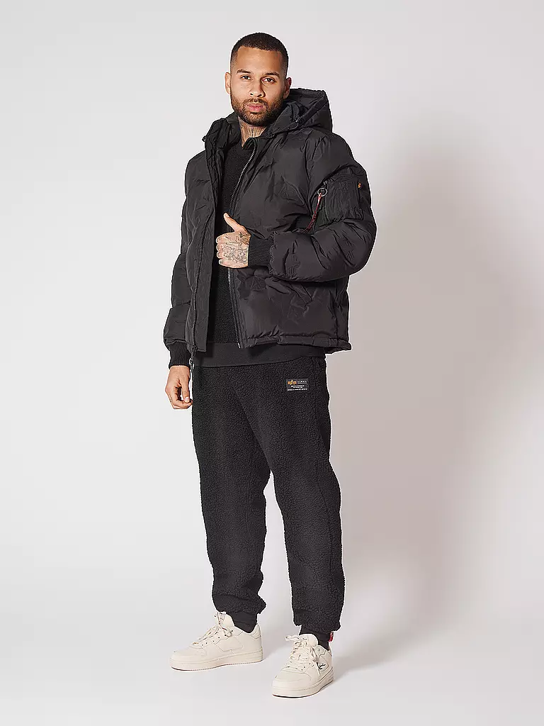 ALPHA INDUSTRIES | Steppjacke | schwarz