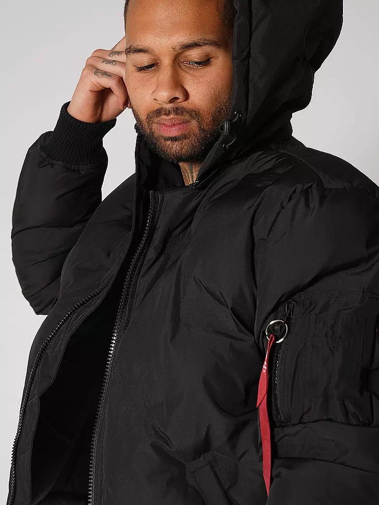 ALPHA INDUSTRIES | Steppjacke | schwarz