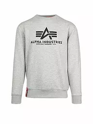 ALPHA INDUSTRIES | Sweater  | grau