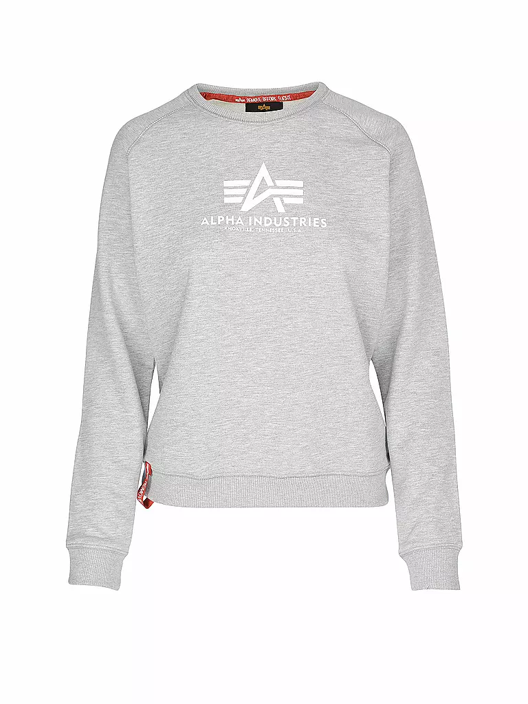 ALPHA INDUSTRIES | Sweater  | grau