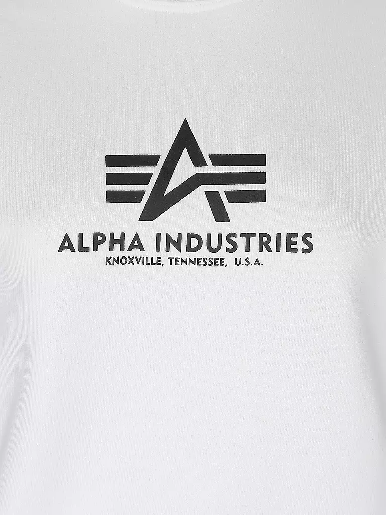 ALPHA INDUSTRIES | Sweater  | weiss