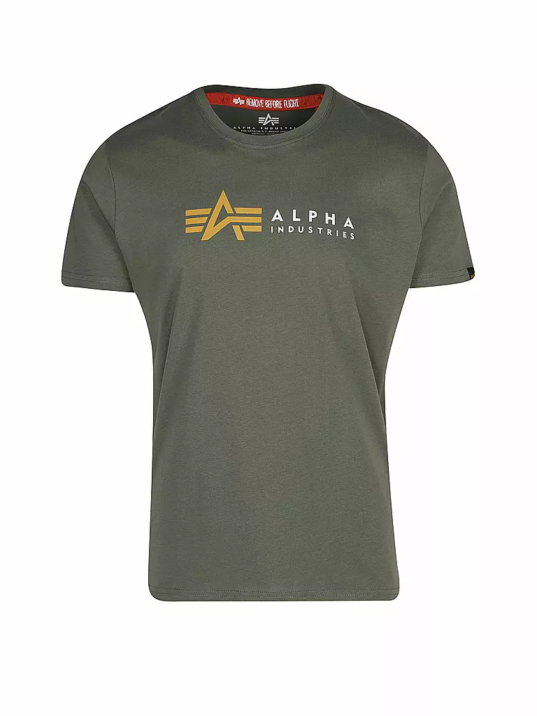 ALPHA INDUSTRIES | T-Shirt  | olive