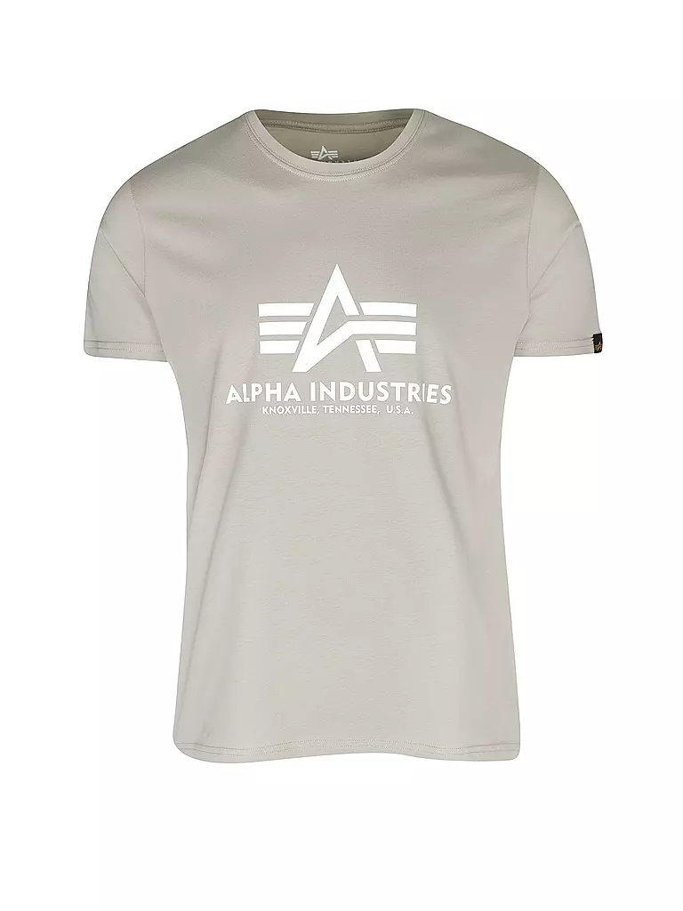 ALPHA INDUSTRIES | T-Shirt  | beige