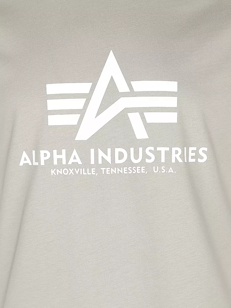 ALPHA INDUSTRIES | T-Shirt  | beige