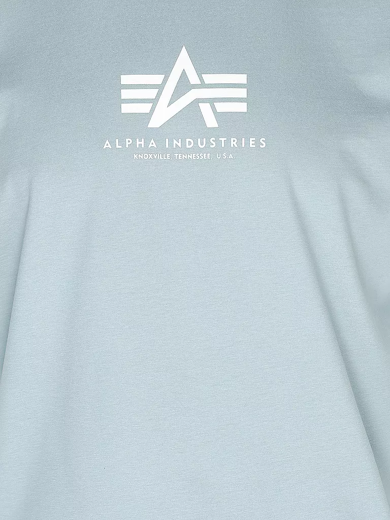 ALPHA INDUSTRIES | T-Shirt  | hellblau