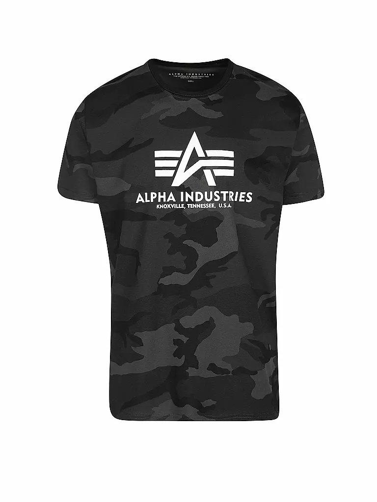 ALPHA INDUSTRIES | T-Shirt | schwarz