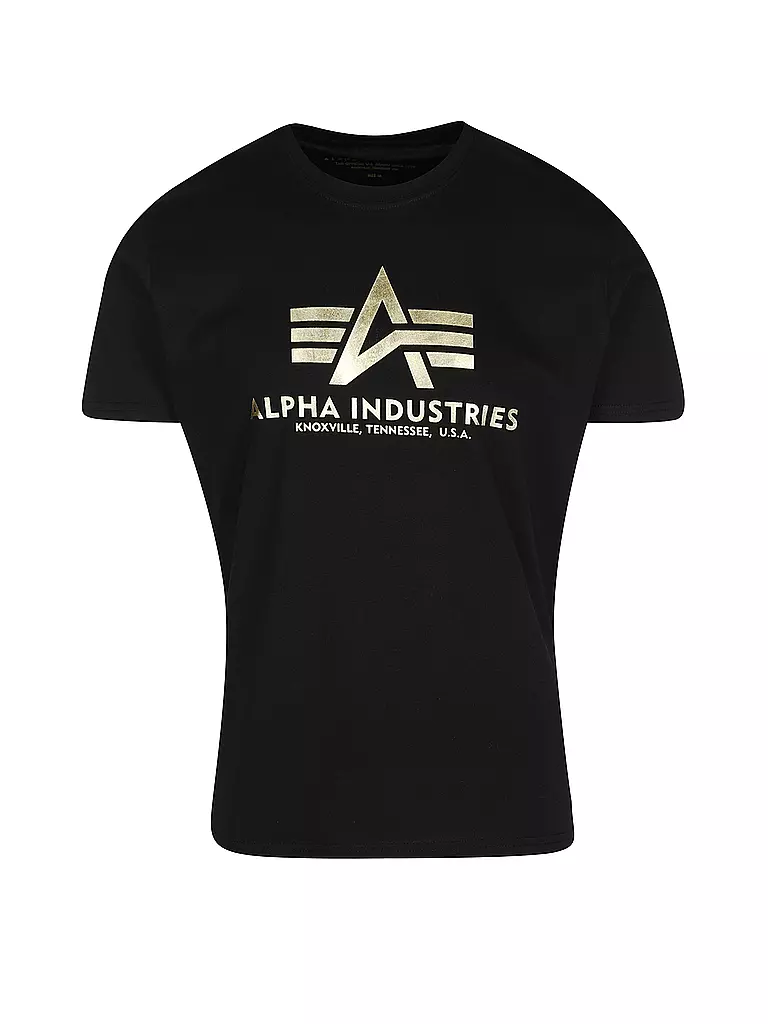 ALPHA INDUSTRIES | T-Shirt | schwarz