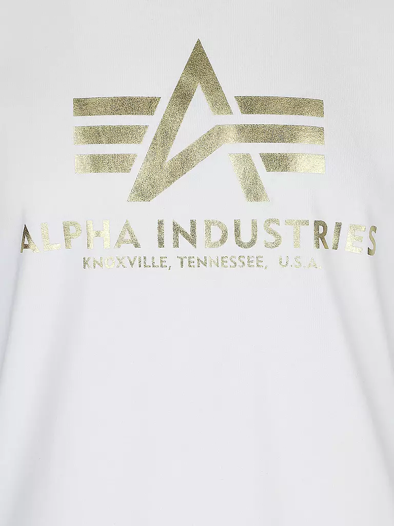 ALPHA INDUSTRIES | T-Shirt | weiss