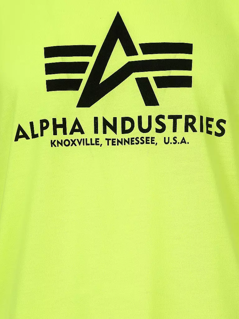 ALPHA INDUSTRIES | T-Shirt | gelb