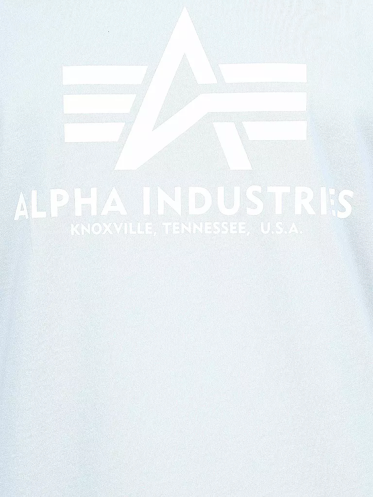 ALPHA INDUSTRIES | T-Shirt | hellblau