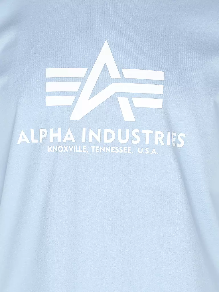 ALPHA INDUSTRIES | T-Shirt | hellblau