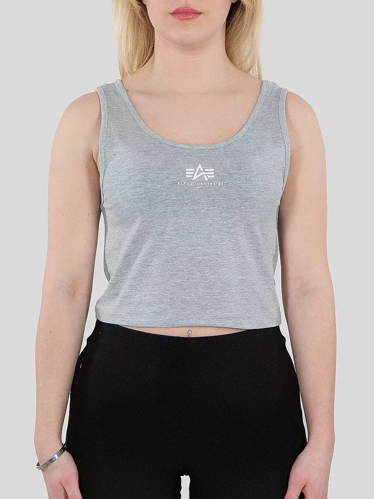 ALPHA INDUSTRIES | Top | grau