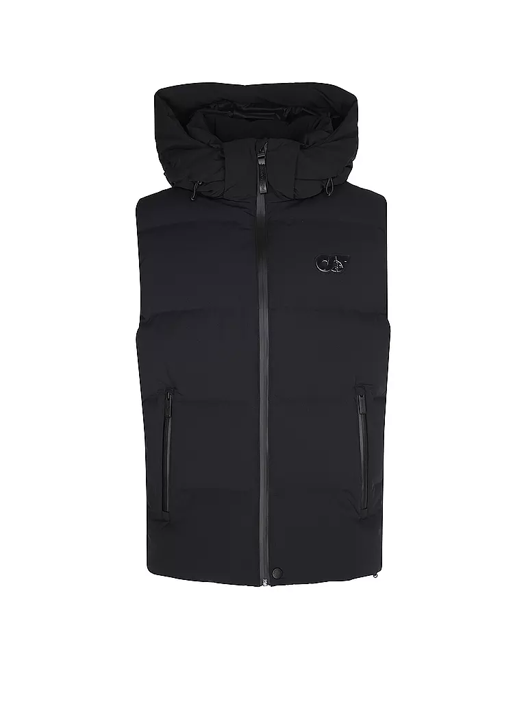 ALPHATAURI | Daunensteppgilet OCOAV | schwarz