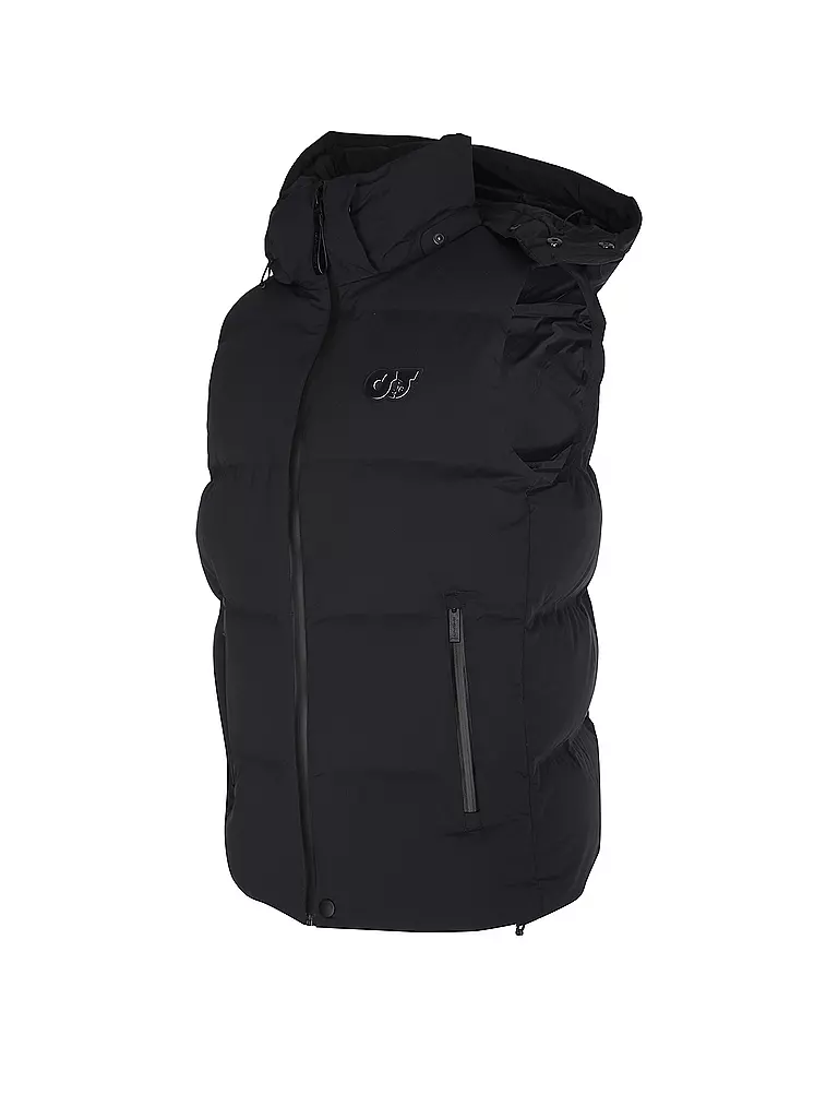 ALPHATAURI | Daunensteppgilet OCOAV | schwarz