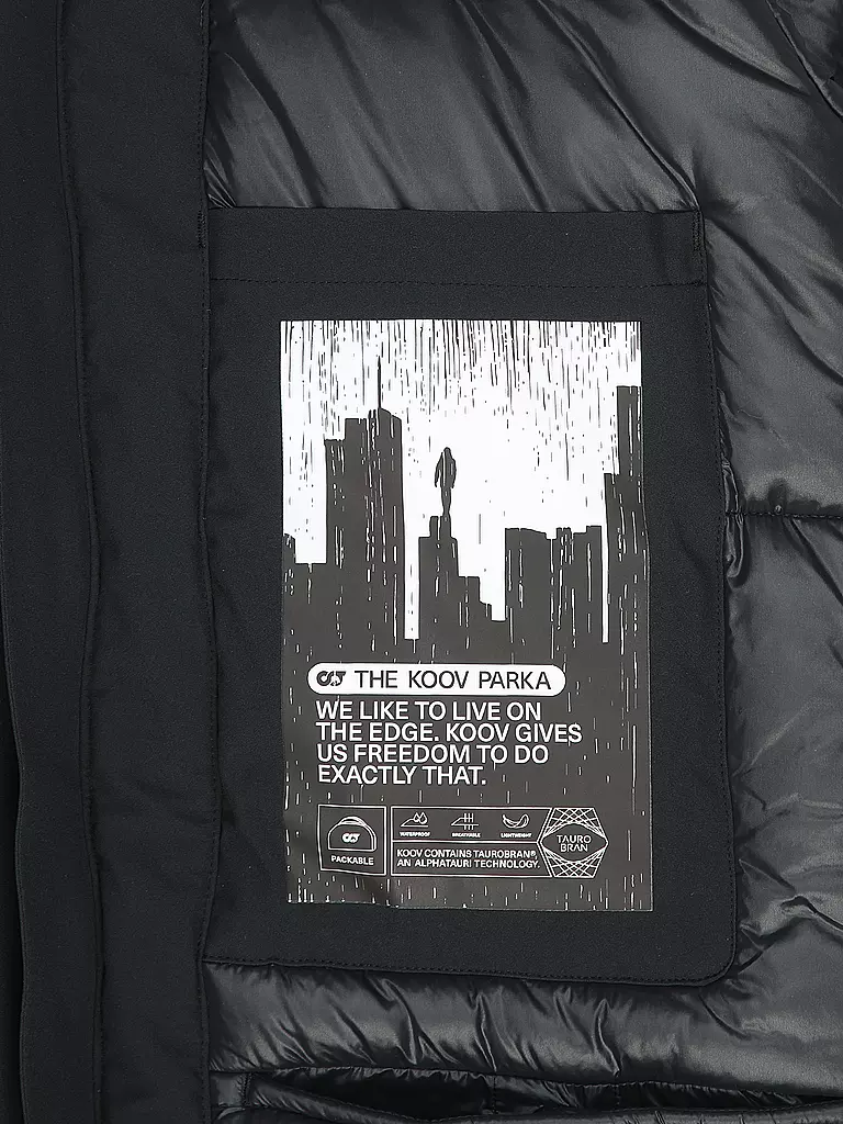 ALPHATAURI | Parka KOOV | schwarz
