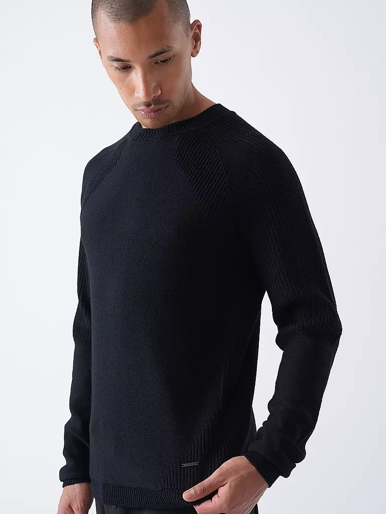 ALPHATAURI | Pullover FLEUR | dunkelrot