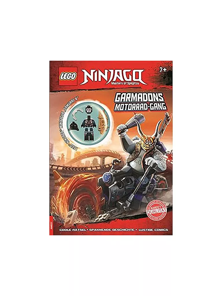 AMEET-VERLAG | Taschenbuch - LEGO® NINJAGO® - Garmadons Motorrad-Gang | transparent