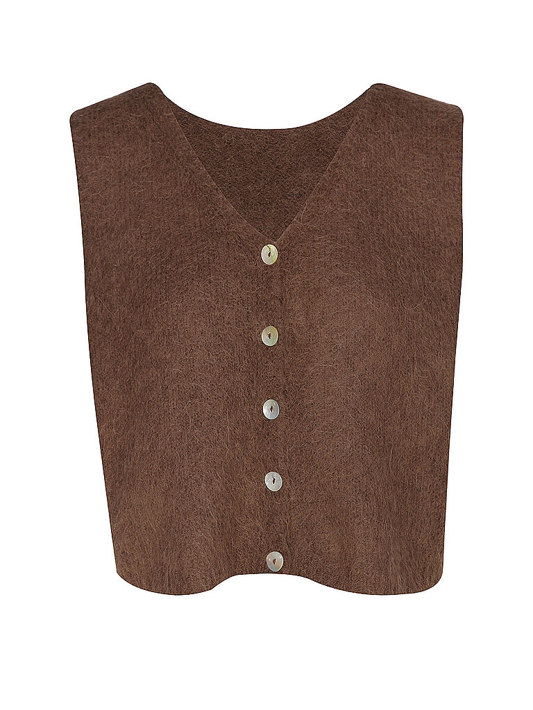 AMERICAN DREAMS Pullunder TELMA braun | S