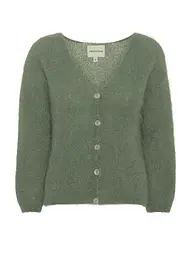 AMERICAN DREAMS | Cardigan CORNELIA | dunkelgrün