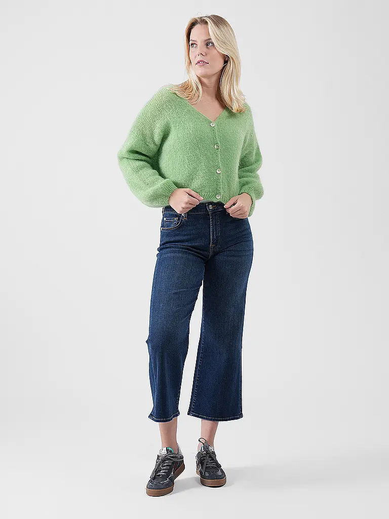 AMERICAN DREAMS | Cardigan Cropped Fit CORNELIA | grün