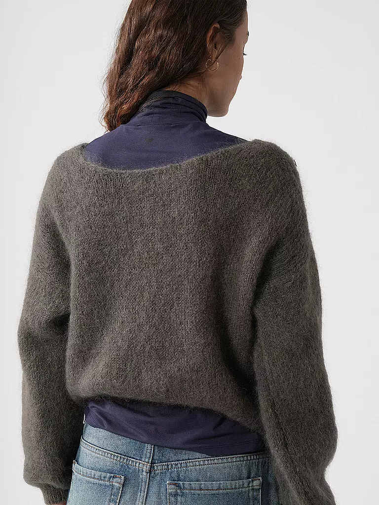 AMERICAN DREAMS | Cardigan Cropped Fit CORNELIA | hellblau