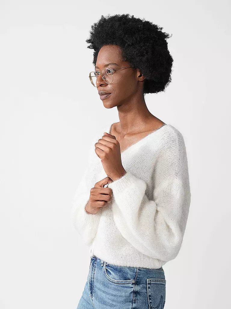 AMERICAN DREAMS | Cardigan Cropped Fit CORNELIA | hellblau